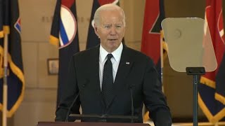 President Biden uses Holocaust memorial address to decry rise in antisemitism