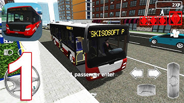 Public Transport Simulator Gameplay Walkthrough Part 1 (IOS/Android)