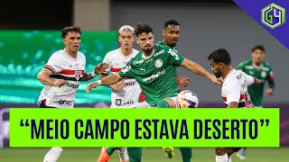 "SĂO PAULO DEU MUITO ESPAĂO PARA O PALMEIRAS, O MEIO CAMPO ERA UM DESERTO", CRITICA MASSINI