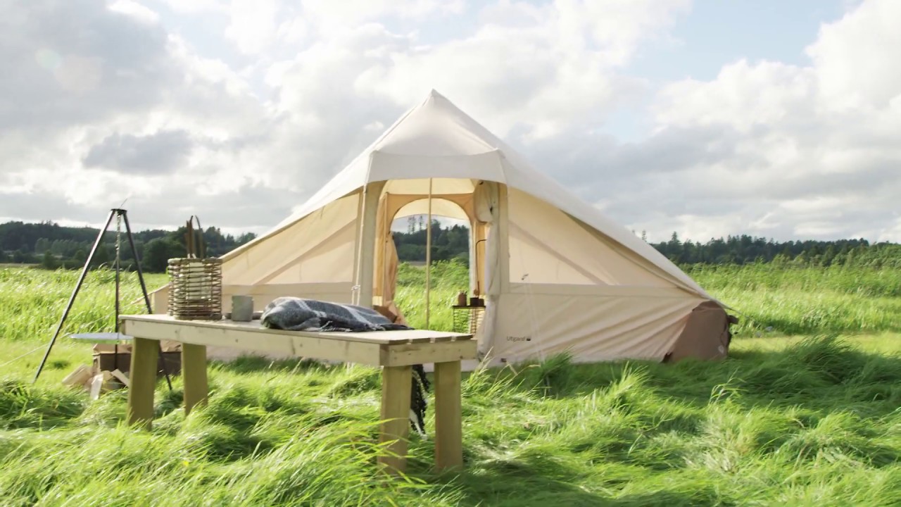 kunst Overgave snor Nordisk Utgard cotton tent - YouTube