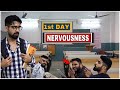 FIRST DAY Nervousness😰|Overcome *SOCIAL ANXIETY*|Introvert|How to be more confident|Public speaking