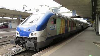 フランス国鉄TER200 ミュールーズ駅発車 SNCF TER Grand Est at Mulhouse