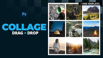 How To EASILY Make A Collage In Photoshop (+ FREE Templates)