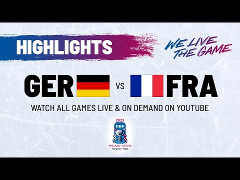 Highlights: Germany vs France | 2023 #IIHFWorlds