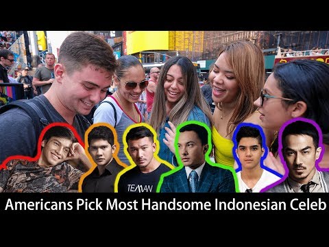 Orang America memilih actor Indonesia yang paling ganteng?! 😍