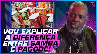 Péricles explains the origin of Samba.