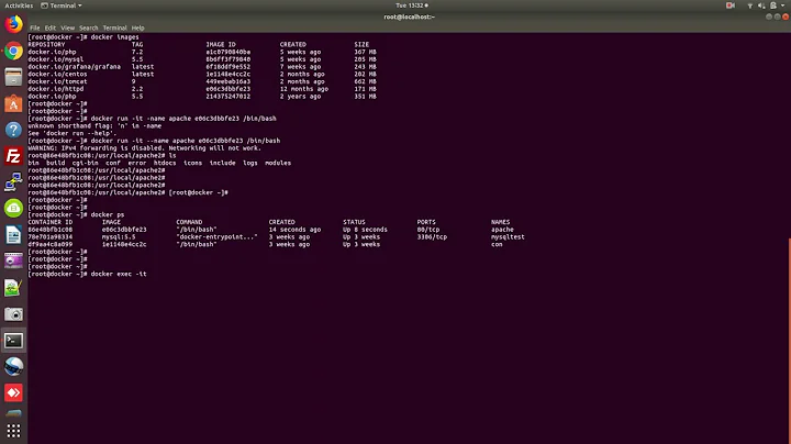 How to check logs of a container in Docker