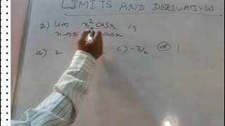 EASY TRICKS FOR  KCET   MATHS, LIMITS AND DERIVATIVES (video -1)