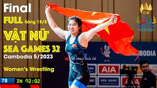 🤼‍♂️ CHUNG KẾT Vật Nữ Hay Nhất Seagames 32 #seagames2023 #womenswrestling #seagameswrestling