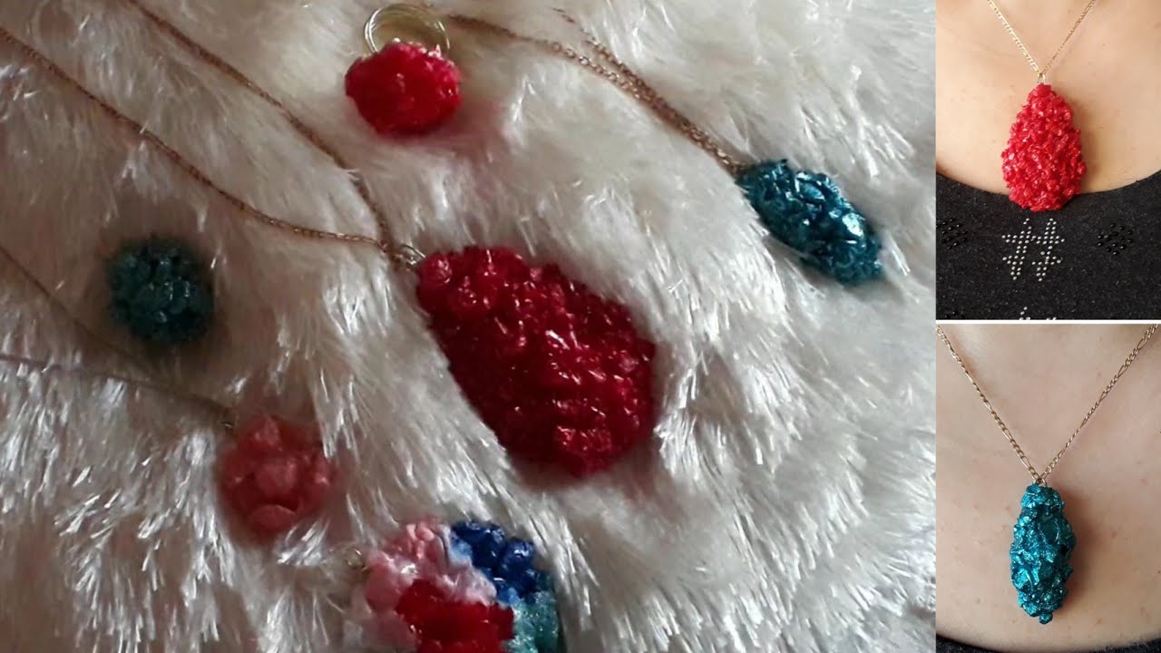 لا تشتري اكسسوارات باهضة الثمن اصنعيها بنفسك Diy Salt Crystals Tutorial