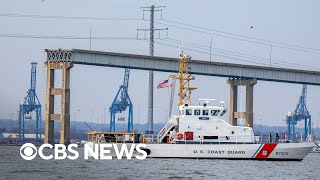 Coast Guard suspends rescue efforts in Baltimore bridge collapse | full video