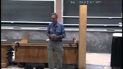 Walter Lewin: Uncertainties