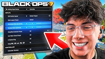 The BEST SETTINGS for BLACK OPS 7 (BO7 Best Controller, Movement & Graphics Settings)