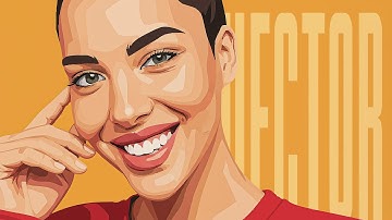 How to Make Vector Art Easily | Convert Any Photo to Vector Step by Step