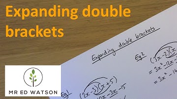 Expanding double brackets