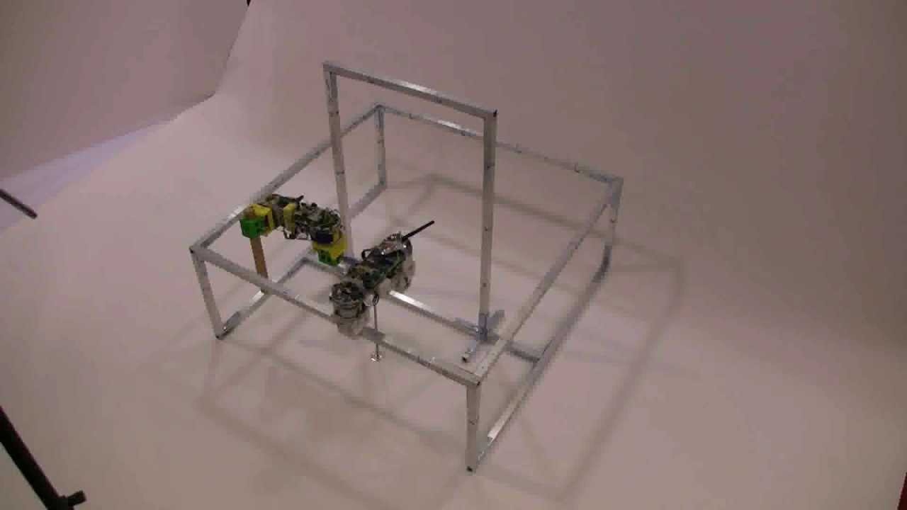 Self Assembly of Shady3D robot