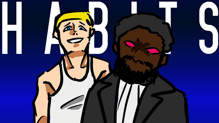 Habits - Eminem (ft. White Gold) || ANIMATION