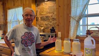 Nana's Kitchen Magic: 2 Ingredient Homemade Cheese