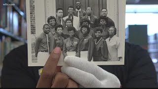 Claflin students preserving photographic history
