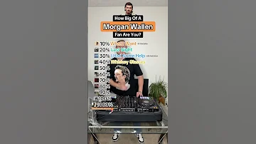 How Big Of A MORGAN WALLEN Fan Are You What I Want Last Night I Had Some Help More 