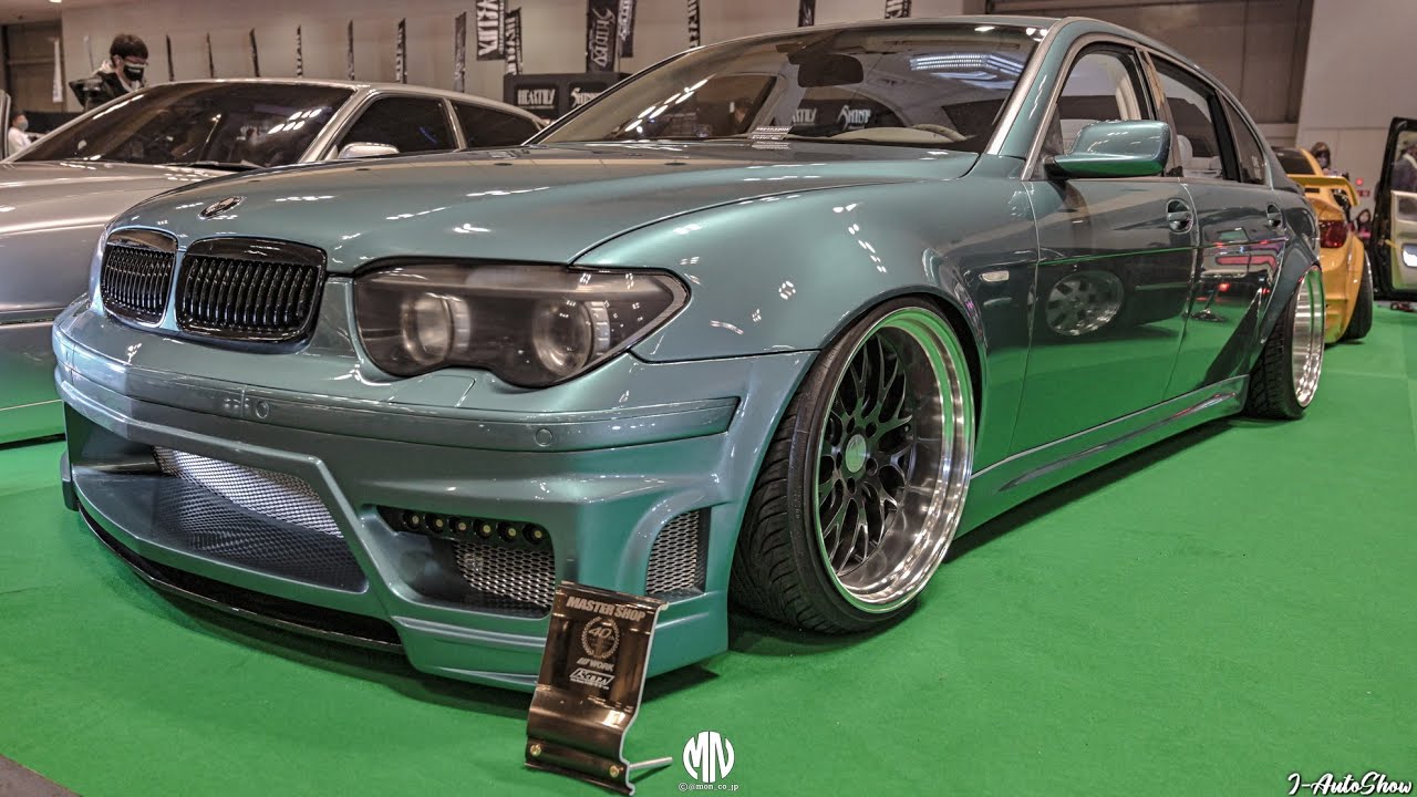 BMW 745 E66 VIPSTYLE OAM2022 - わっきゅんBMW 大阪オートメッセ2022 - YouTube