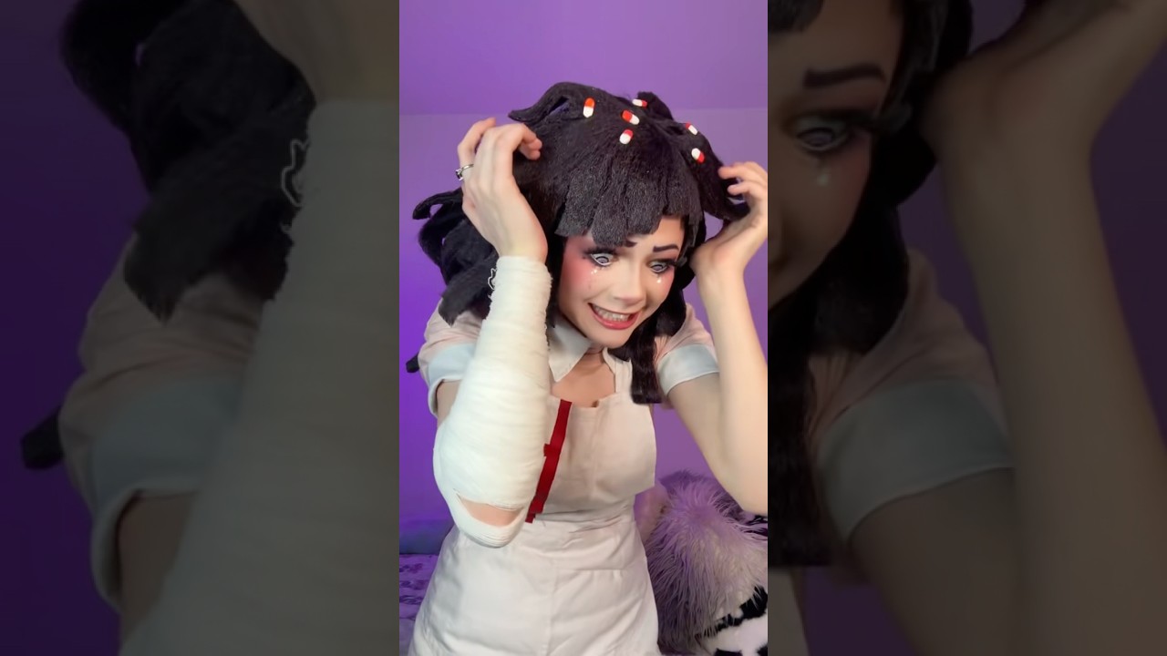 WOAH WOAH WOAH MIKAN!! ~ Danganronpa Cosplay #cosplay #cosplayer