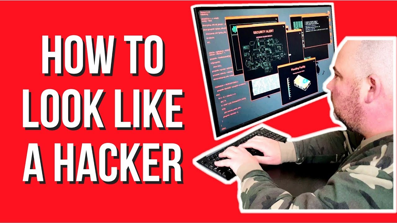 HOW TO LOOK LIKE A HACKER || Impress your Friends with this - YouTube