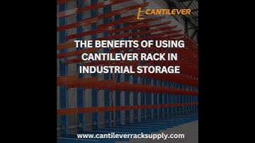 Maximize Your Storage Efficiency with Cantilever Racks! 🏗️ #CantileverRack #IndustrialStorage