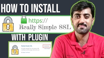 How to Install SSL Certificate with Plugin or Force HTTPS Using Really Simple SSL WordPress Plugin
