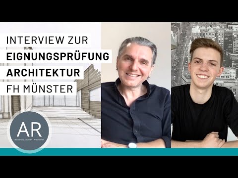 Interview zur bestandenen Architektur Eignungsprüfung - Studiengang Architektur an der FH Münster.