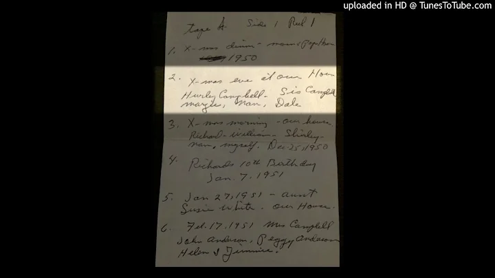 2. Christmas Eve - 12/24/1950