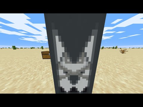 Minecraft How To Craft White Dog Banner Easy 1 14 1 14 1 1 14 2 1 14 3 1 14 4 1 15 Youtube
