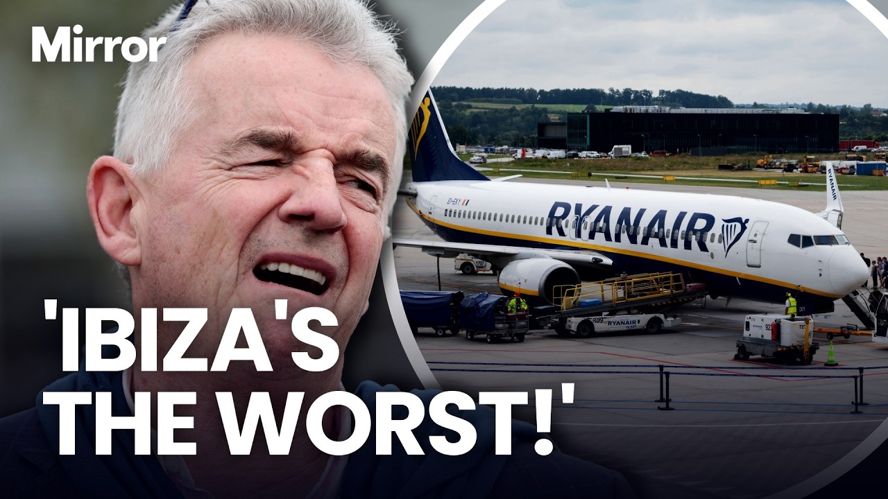 Ryanair boss compares major airlines to ‘rapists’ and details ‘PAINFUL’ summer flights to Ibiza