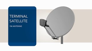 VSAT Tutoriel installation - Antenne 1m et MDM2200 IP Satellite Modem - Newtec Dialog®