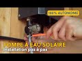 Comment installer une pompe a eau solaire shurflo