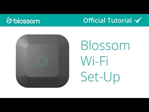 Connect over Wi-Fi - Blossom Smart Watering Controller