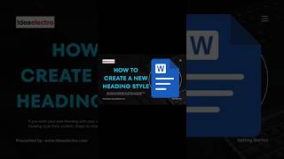 How to create a new Heading Style in Microsoft Word#windows #msoffice