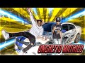 UNGHETTO MATHIEU DRIVES HELLCAT! *DID HIS FIRST DONUTS* HILARIOUS