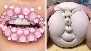 Oddly Satisfying Video With Cute Art Ideas That Will Boost Your Serotonin #23