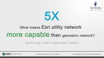 Esri’s Utility Network vs. Geometric Network:  A Technical Comparison