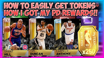 NBA2K19 HOW TO GET TOKENS FAST AND EASY - HOW TO GET TO THE PINK DIAMOND BOARD EASILY!!!