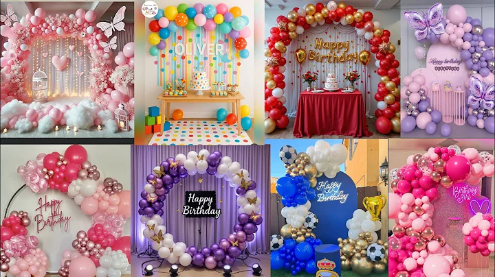 🎉Trending Birthday Party Decoration Ideas At Home/Party Decoration Ideas/🎈Baloon Decoration/🎈Baloon