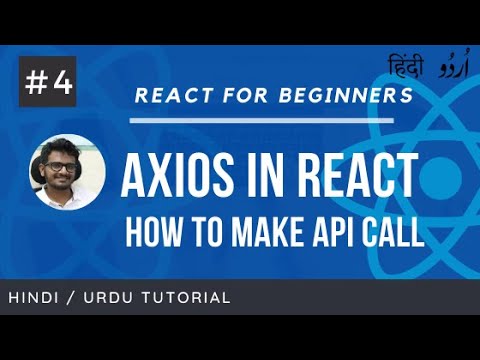 Axios in React | How to Make API Calls in React | React for Beginners in 2020