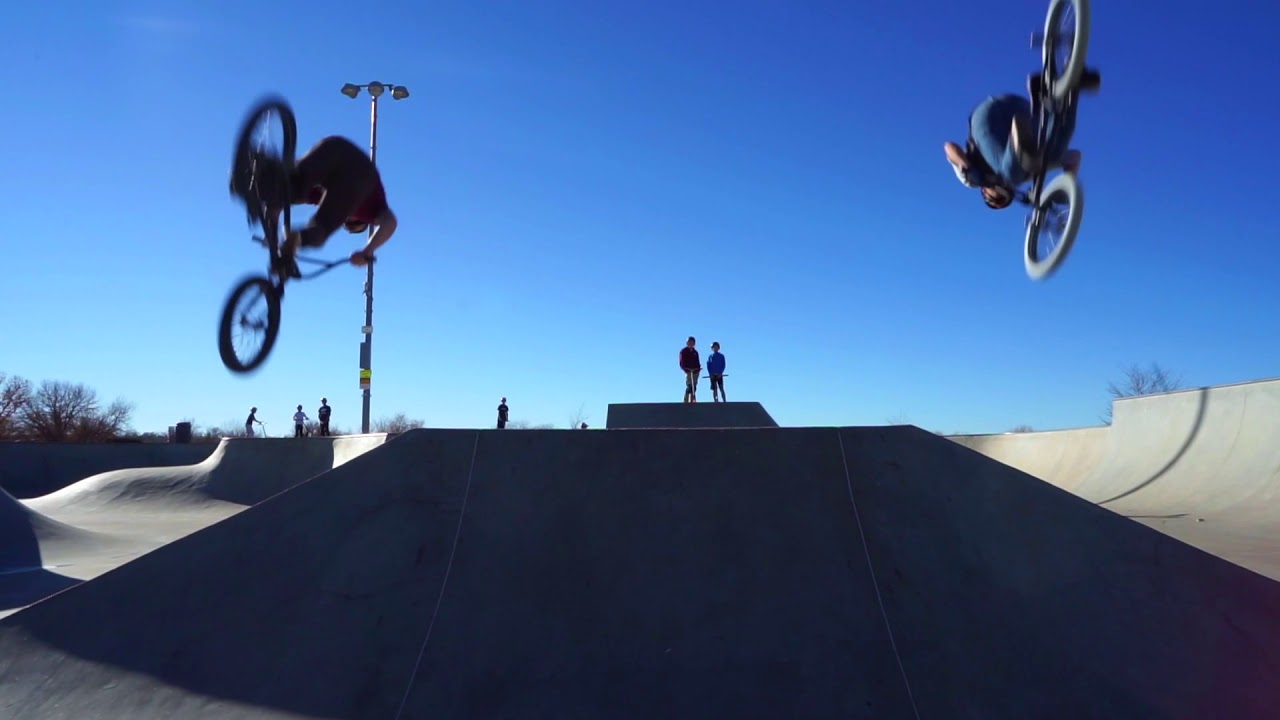 Double BMX Backflip In Denver Colorado YouTube