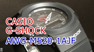 CASIO G-SHOCK AWG-M520-1AJF 復刻モデル