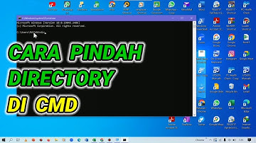 Cara Pindah Direktori di cmd