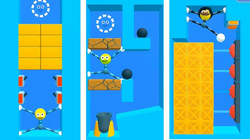 Stretch Guy Levels 1-20 IOS Gameplay