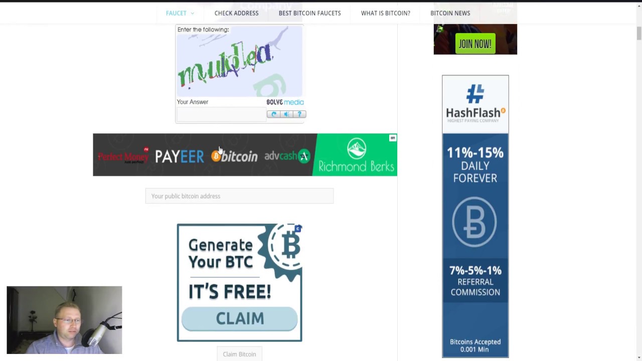 Paying bitcoin faucet! - Bitcoinker