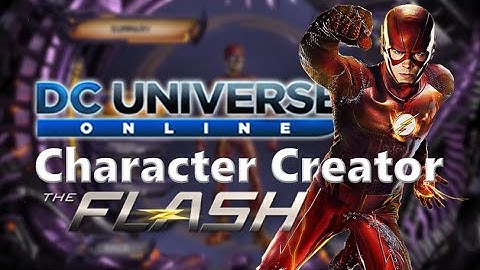 The (CW) Flash- DCUO Character Creator