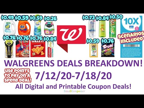 Walgreens Deals Breakdown 7/12/20-7/18/20! All Digital and Printable Deals! Check pinned comment!